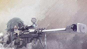 Sinon Gun Gale Online 2 Sniper Rifle Anime Girl 1920Ã1080 | Sword Art Online - SAO | Pinterest | Gun gale online, Sword art online and Sword art HD wallpaper